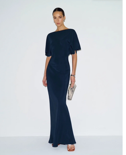 Draped Maxi Dress