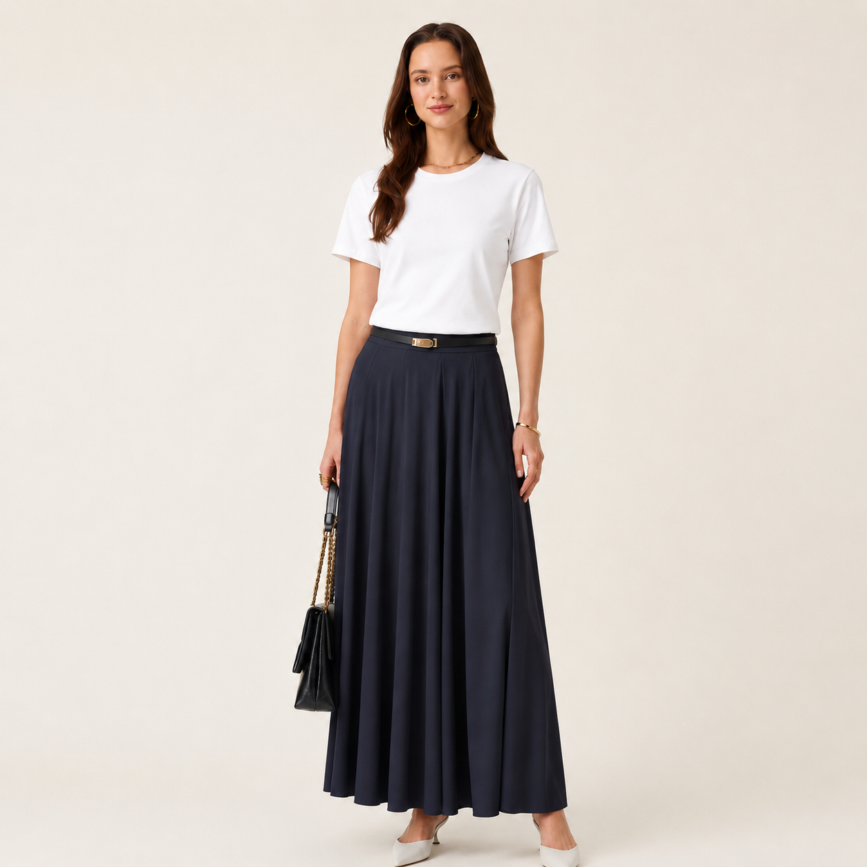 The Lexington Midi Skirt