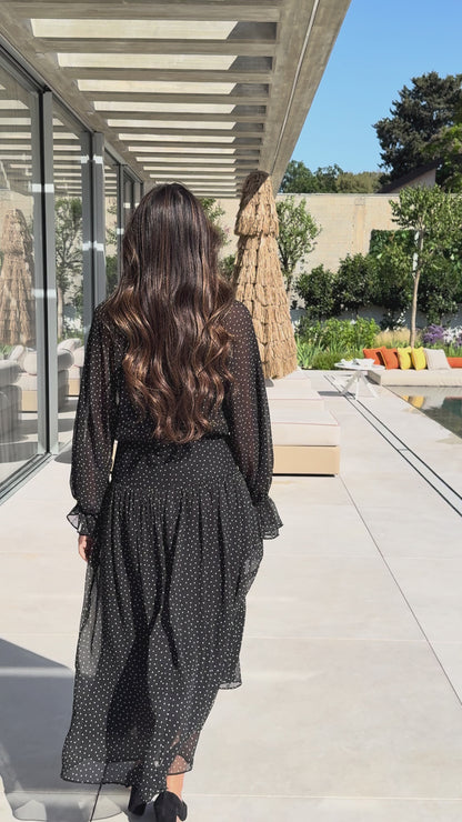 The Park Avenue Polka Dot Dress